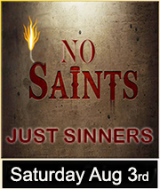 No Saints Click for tickets and details